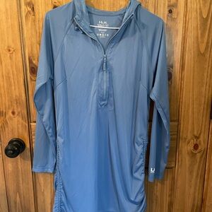 Huk Pursuit Cover Up Dress Medium